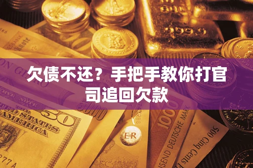 武汉欠债不还？手把手教你打官司追回欠款
