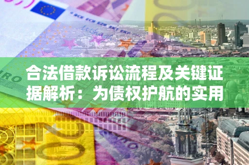 武汉合法借款诉讼流程及关键证据解析：为债权护航的实用指南