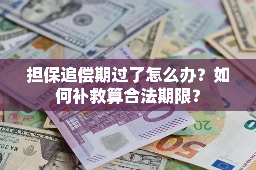 武汉担保追偿期过了怎么办？如何补救算合法期限？