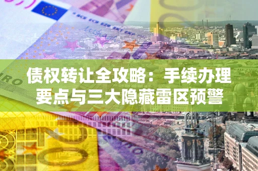 武汉债权转让全攻略：手续办理要点与三大隐藏雷区预警
