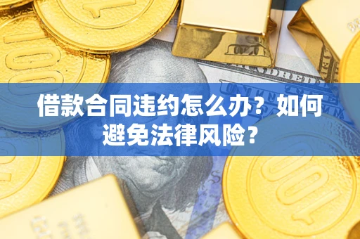 武汉借款合同违约怎么办？如何避免法律风险？
